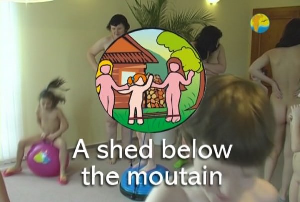 A Shed below the mountain - Naturist freedom family nudism video [720×480 | 01:03:07 | 3.3 GB] [ヌーディズムコレクション]