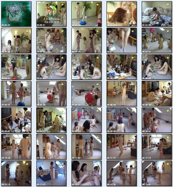 A Shed below the mountain - Naturist freedom family nudism video [720×480 | 01:03:07 | 3.3 GB] [ヌーディズムコレクション]