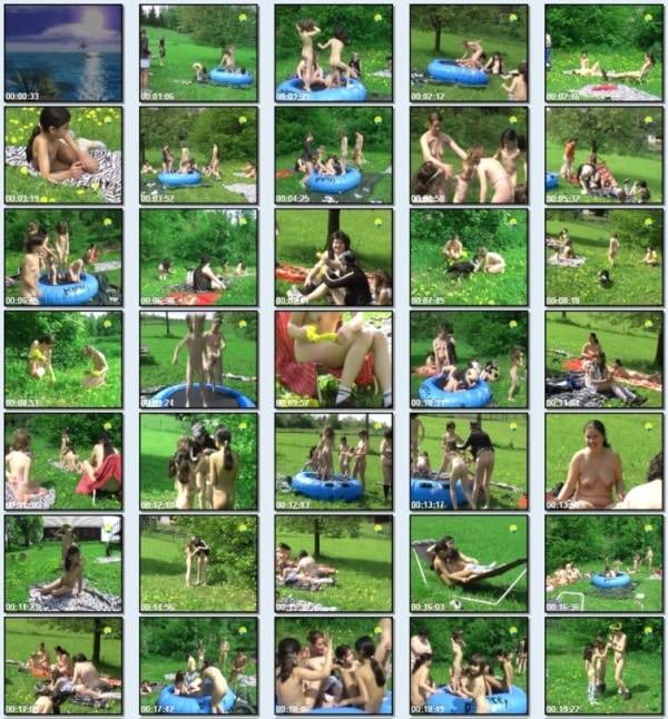 Small Trampoline - Naturist freedom family nudism video [720×480 | 01:23:43 | 2.5 GB] [ヌーディズムコレクション]