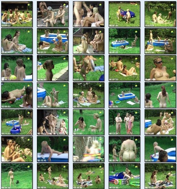 Cottage Colony - Naturist freedom family nudism video [720×480 | 01:24:07 | 3.8 GB] [ヌーディズムコレクション]