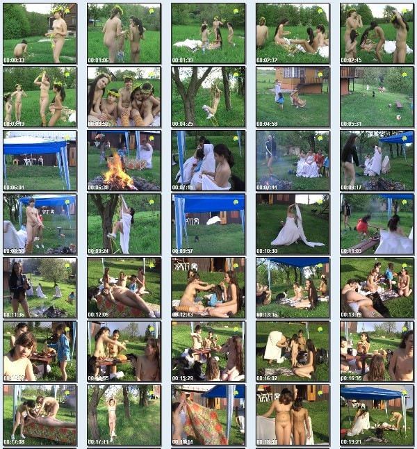 With Mum at the Cottage - Naturist freedom family nudism video [720×480 | 01:14:56 | 4.1 GB] [ヌーディズムコレクション]