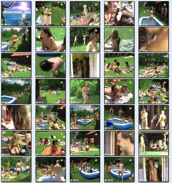 Cottage Picnic - family nudism outdoor video [720×480 | 01:15:45 | 3.8 GB] [ヌーディズムコレクション]