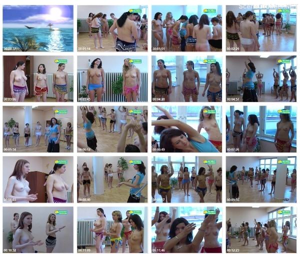 Belly Dancing  - dance school, young nudists video [720×480 | 01:25:08 | 3.9 GB] [ヌーディズムコレクション]