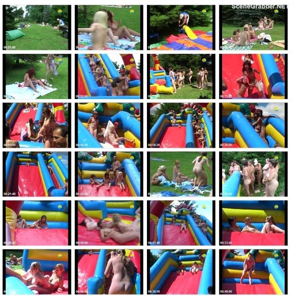 Inflatable Slide - Nudism family video  [720x480 | 00:55:01 | 1,5 GB] [ヌーディズムコレクション]