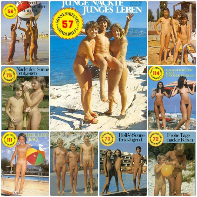 Nudism in Germany with the retro magazine photos [ヌーディズムコレクション]