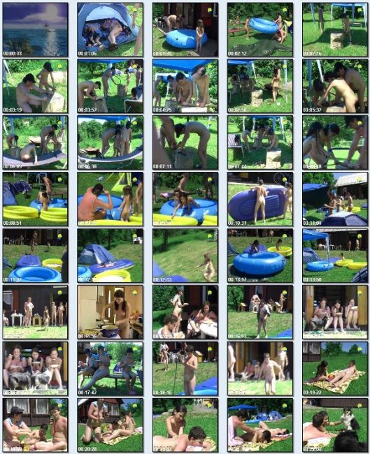 Tents - Naturist freedom family nudism video [720×480 | 01:11:28 | 4.2 GB] [ヌーディズムコレクション]