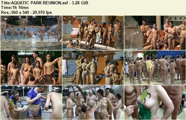 Naturists in the water park video [ヌーディズムコレクション]