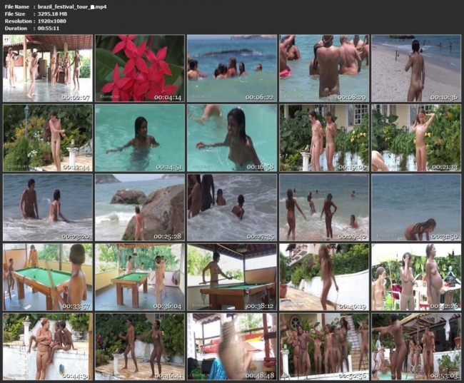 Nudism in Brazil video - Naked Samba Festival [ヌーディズムコレクション]