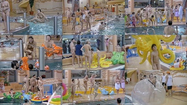 Indoor water runners vol.1 - nudism in the pool [ヌーディズムコレクション]